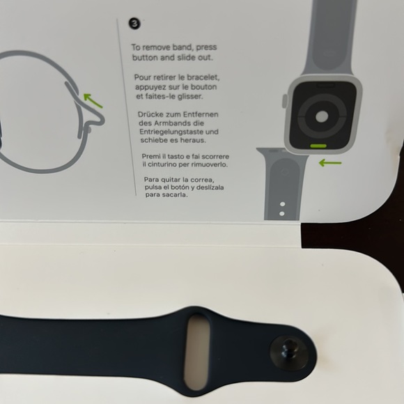 ⭐️SALE⭐️ Apple Watch Black Sport Band 40MM S/M & M/L NIB - Picture 12 of 16